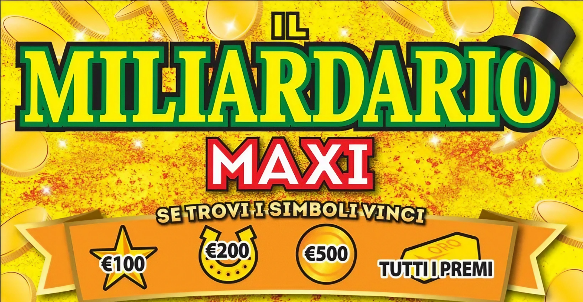 devant la carte à gratter maxi milliardaire