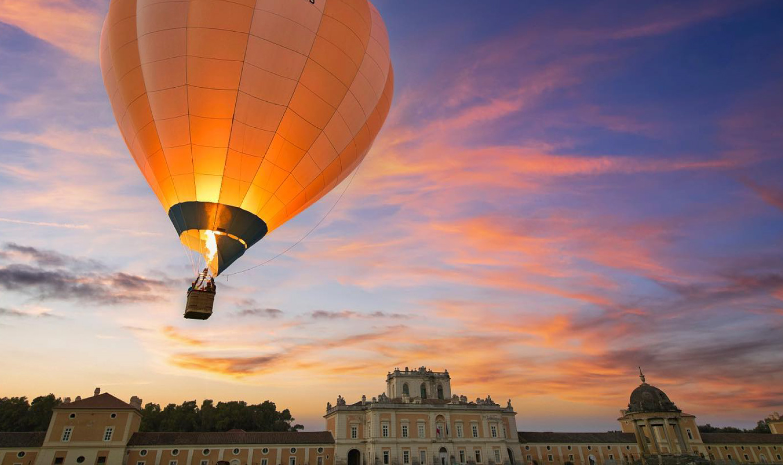 Heißluftballon-Carditello