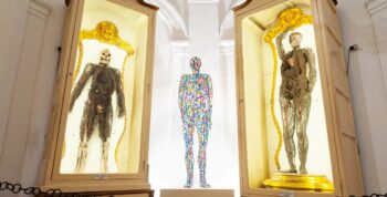 Photos from the in vitro humanitas exhibition in cappella sansevero