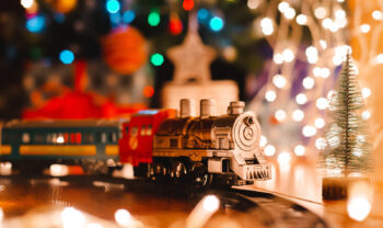 قطار عيد الميلاد