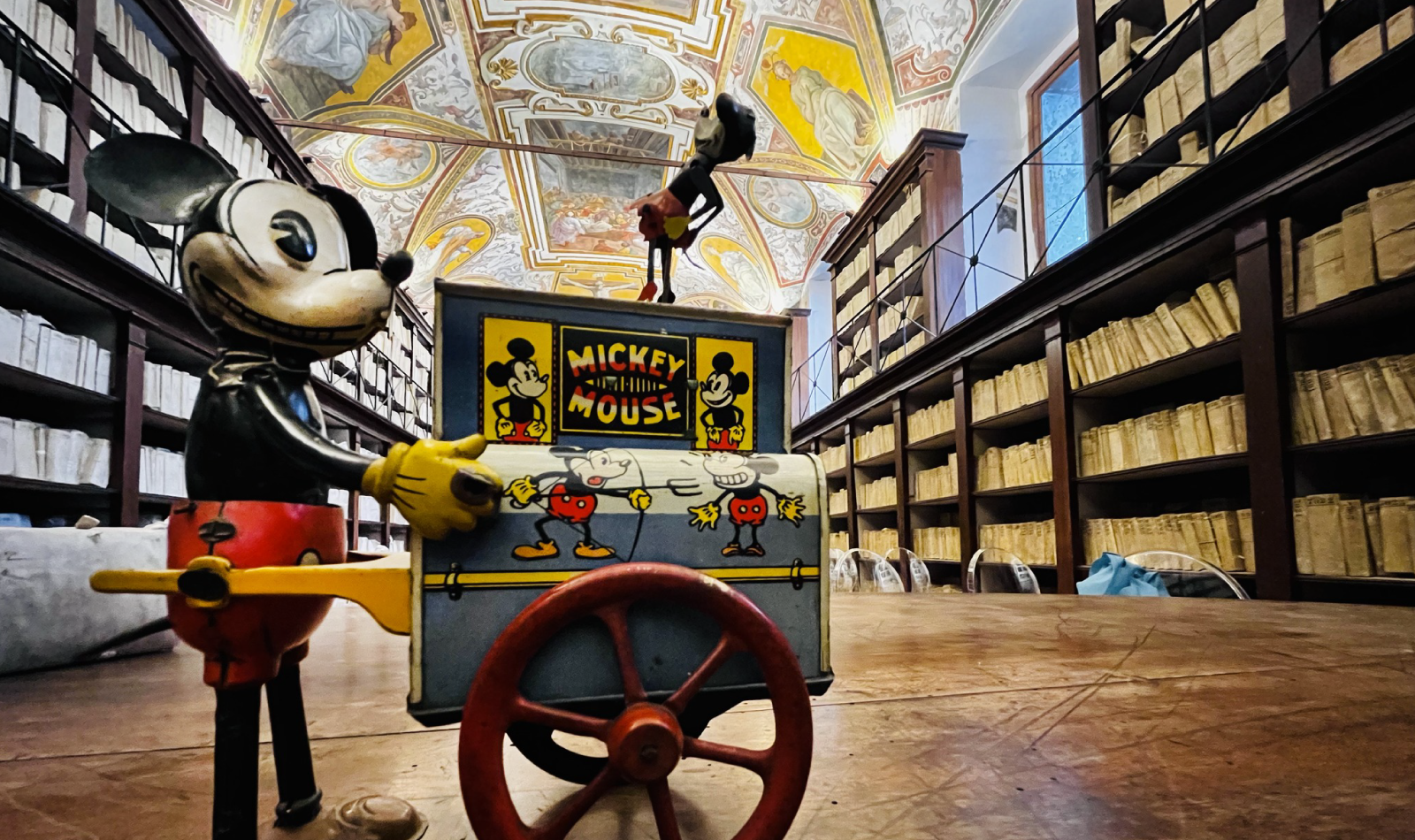Un giocattolo antico presso l'Archivio di Stato di Napoli