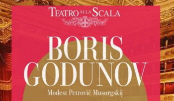 Vor der Mailänder Scala 2022: Boris Godunov auf der Bühne