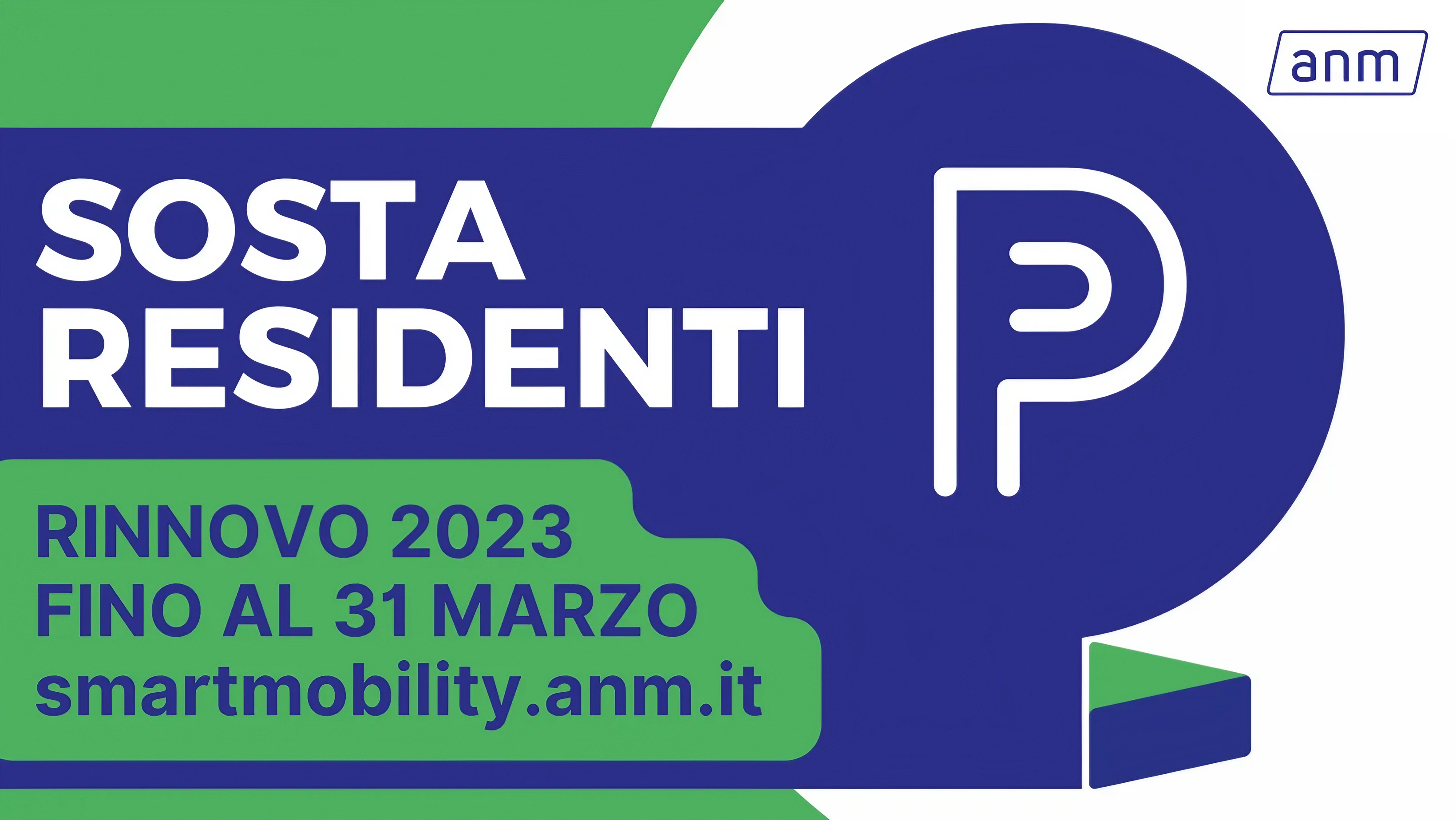 Cartello dei permessi sosta 2023