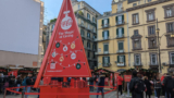 Неаполь, Рождественская деревня Coca Cola на площади Данте: бесплатные напитки