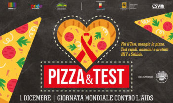 Pizza and Test for AIDS in Naples, Piazza San Domenico Maggiore: free checkups