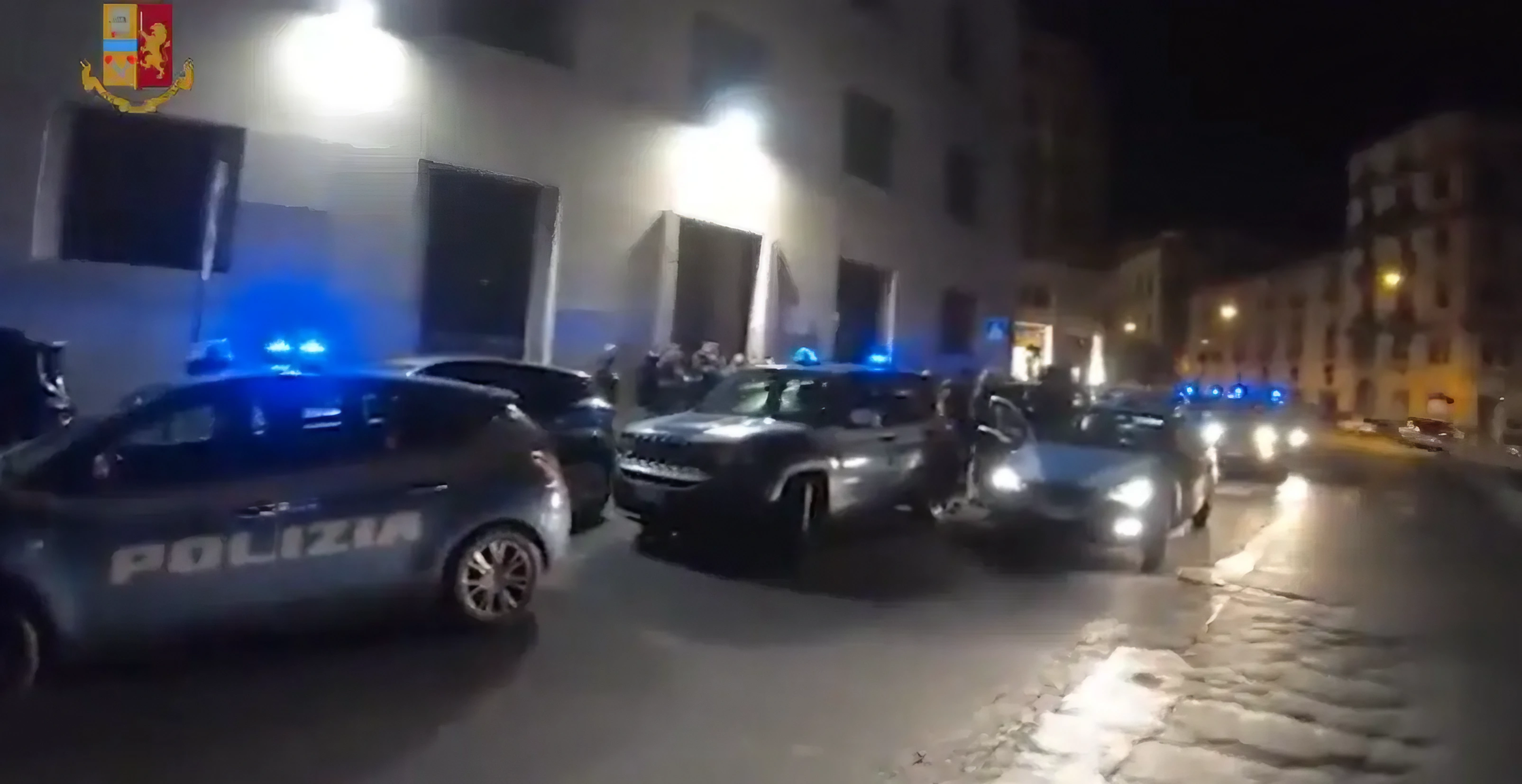 vast police operation in the districts of Forcella and Maddalena