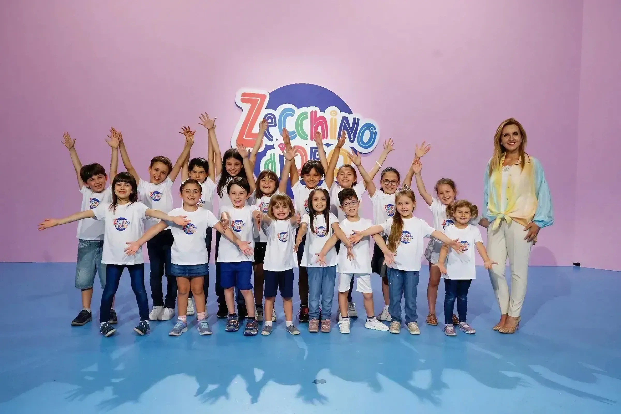 The children protagonists of the Zecchino d'oro 2022