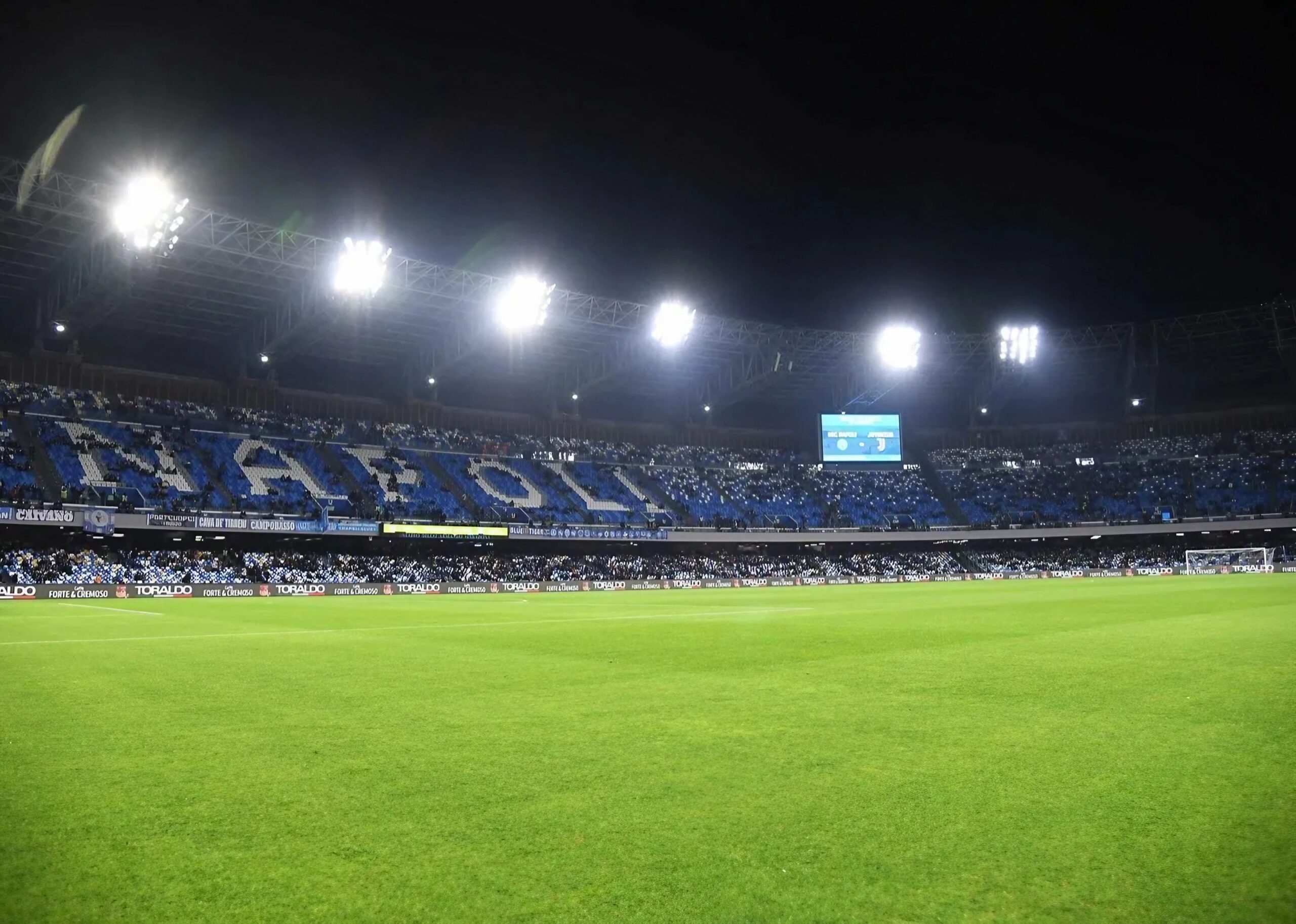 Curva do estádio Diego Armando Maradona SSC Napoli