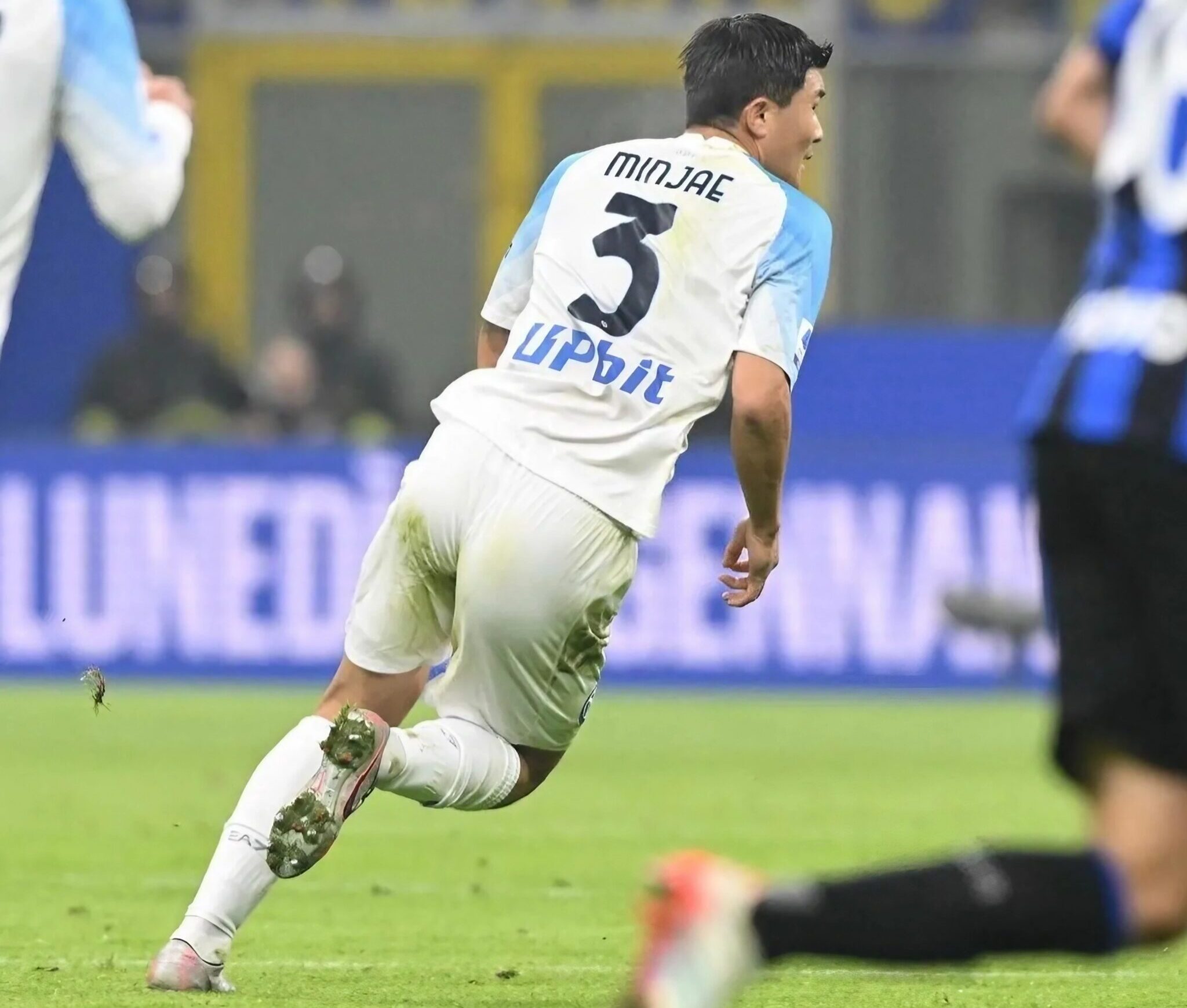 Kim Minjae, calciatore SSC Napoli, durante una partita