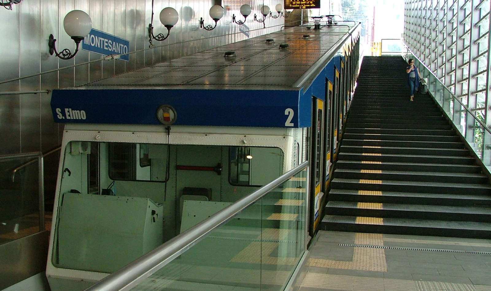 Funicular Montesanto Nápoles