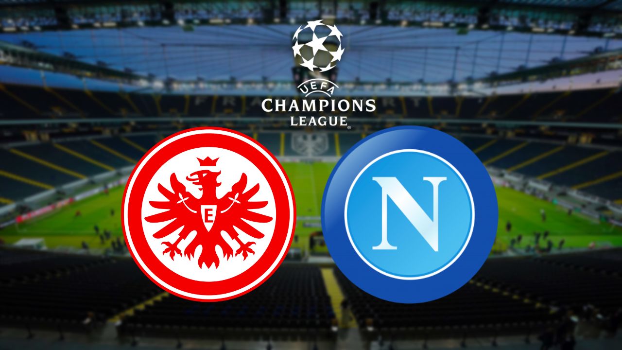 Logotipos de Eintracht Frankfurt y Nápoles