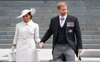 Il Principe Harry all'incoronazione di Re Carlo III ma senza Megan