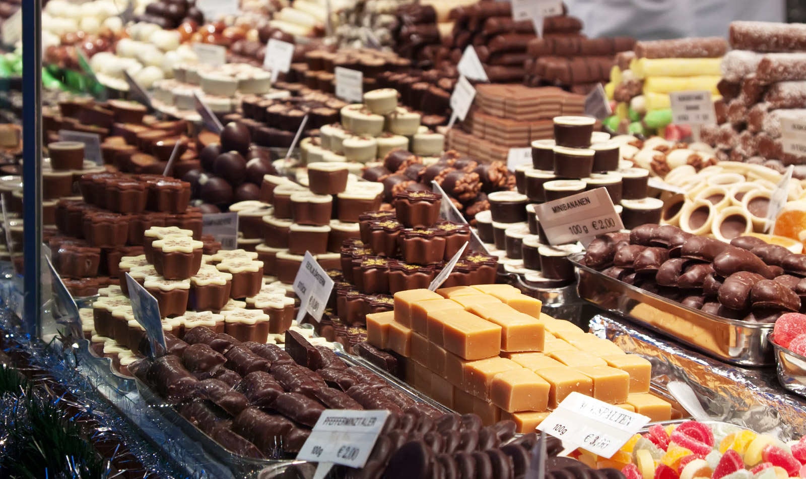 stand de chocolat