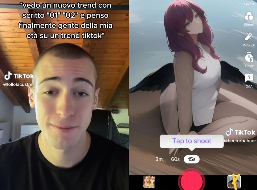 What is trend 01 02 on tiktok, examples and reactions