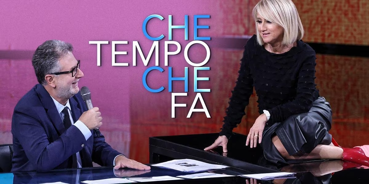 Copertina di Che Tempo Che Fa con Fabio Fazio e Luciana Littizzetto