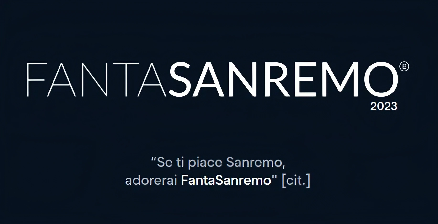 Cartel Fanta San Remo 2023