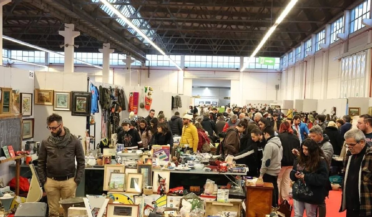 Feira vintage em Caserta