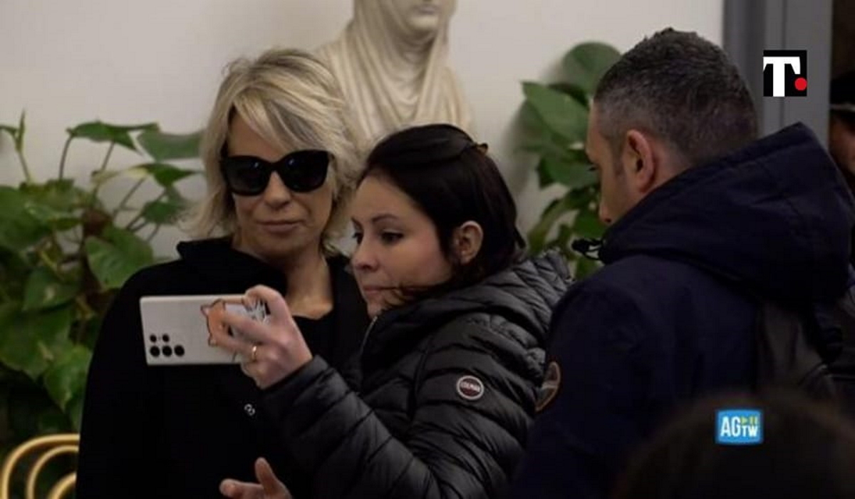 Maria De Filippi selfie