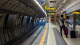 Забастовка в Неаполе сотрудников метро 1, автобусов и фуникулеров 18 сентября.