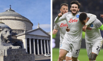 Napoli, maxi-schermo in Piazza Plebiscito per lo scudetto: una grande festa azzurra
