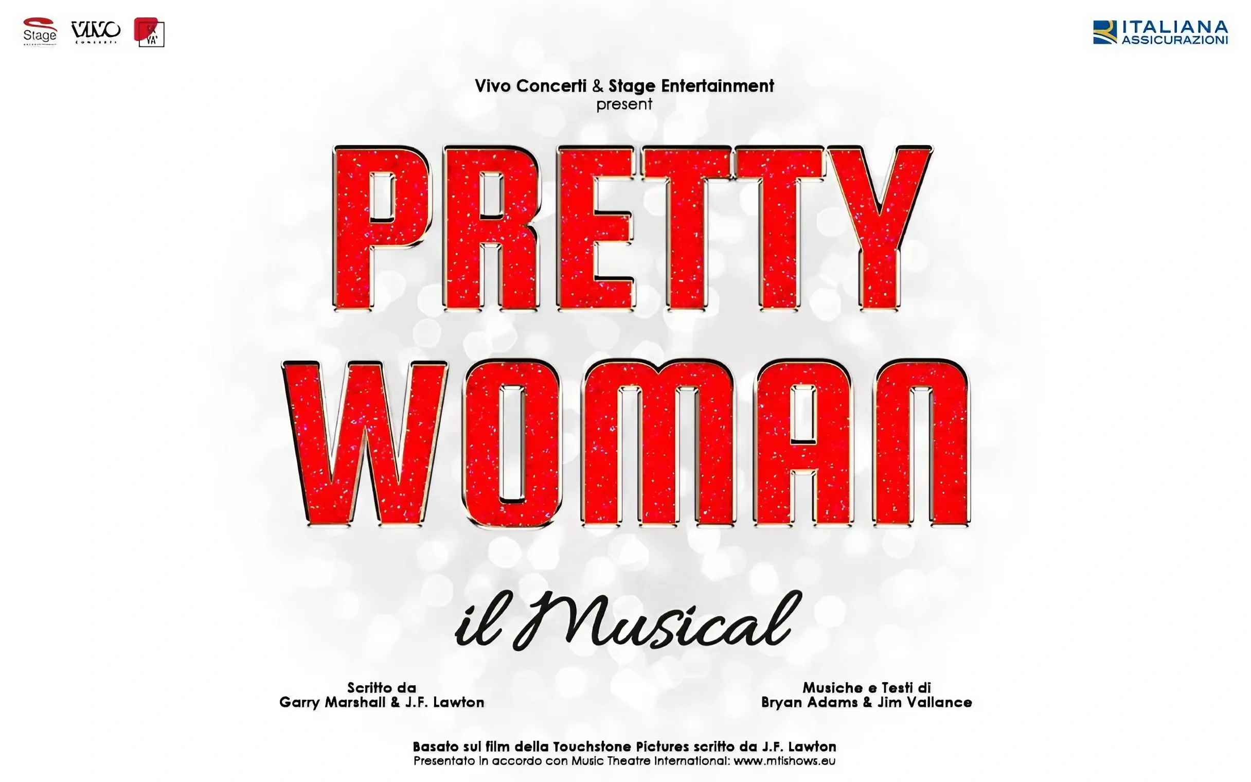 Plakat von Pretty Woman das Musical