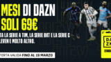DAZN on offer at half price, but only in the SOUTH: the controversy