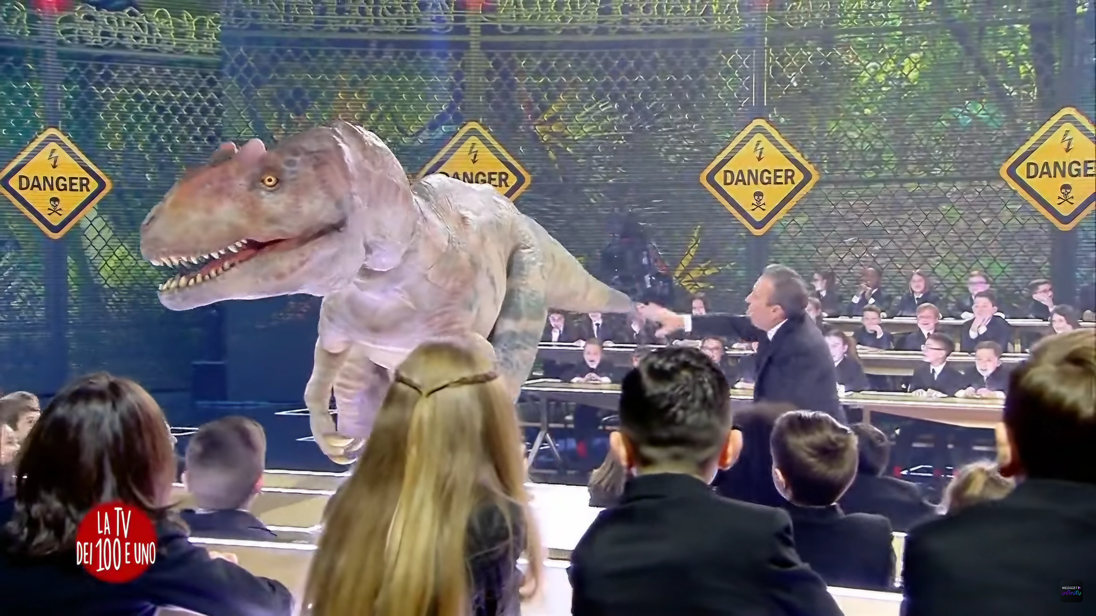 la tv dei 100 e uno ignazio il dinosauro