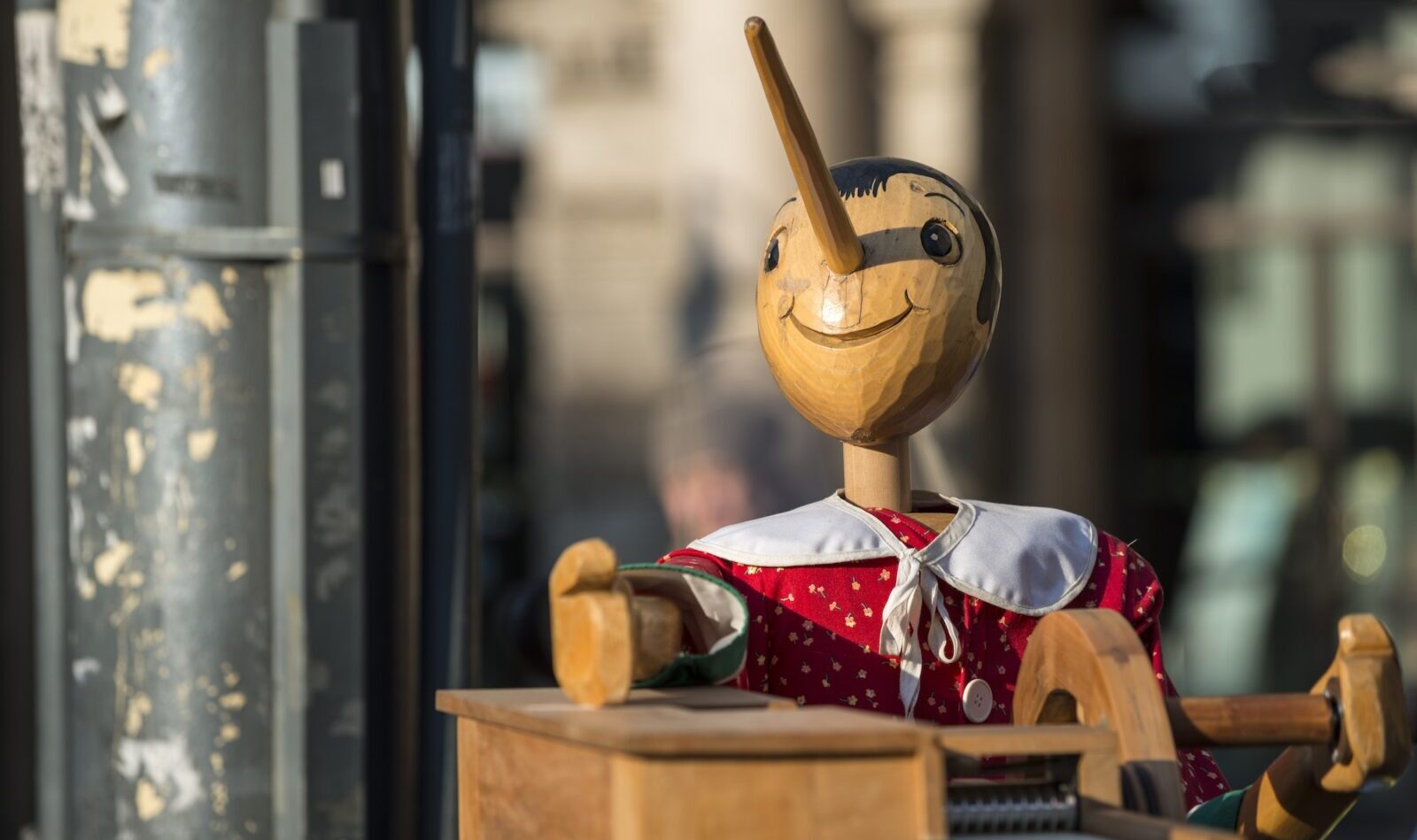 Boîte à musique avec Pinocchio