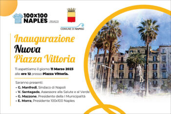 Napoli, inaugurata Piazza Vittoria e Piazza della Repubblica: parte la riqualificazione