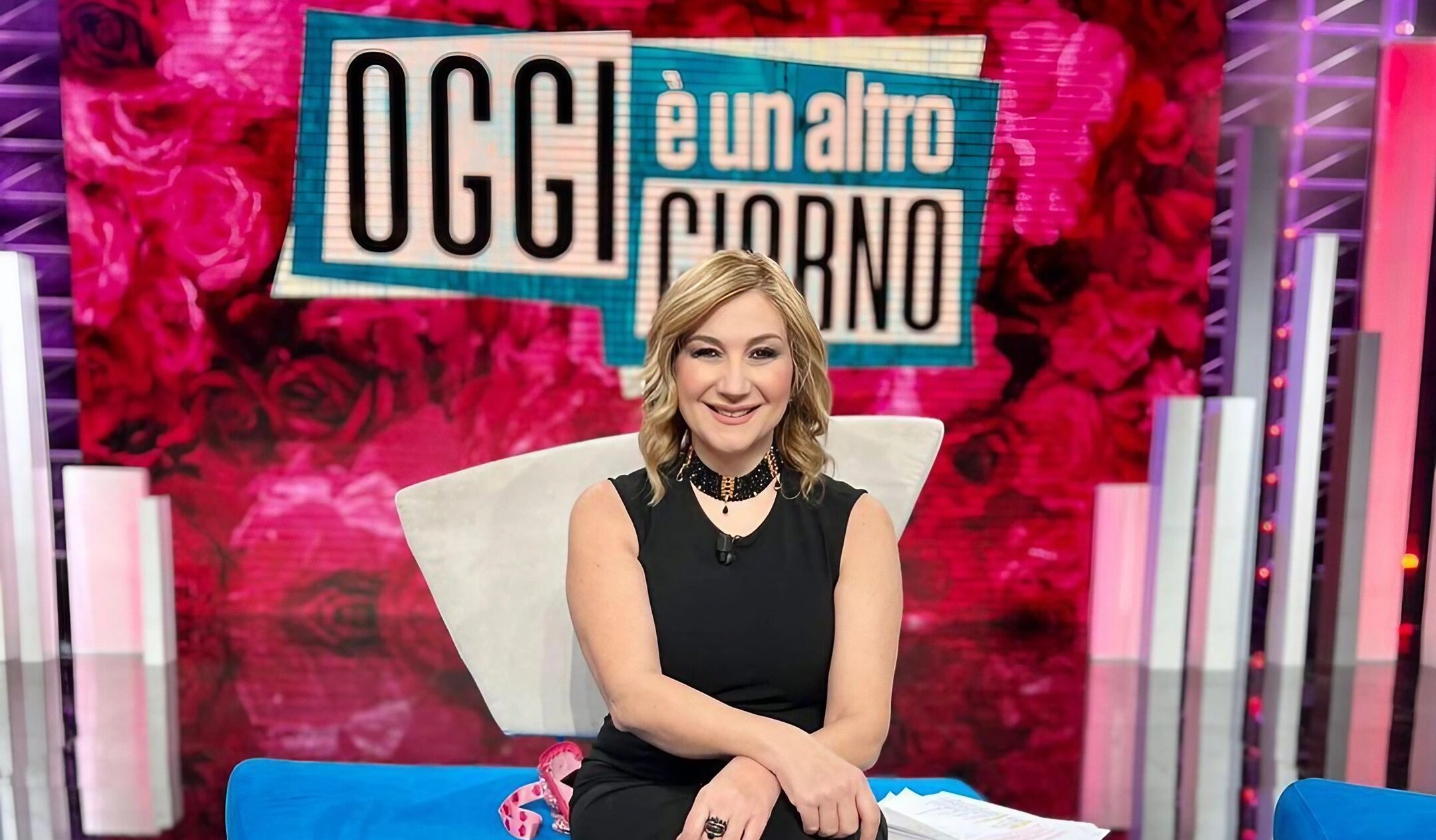 serena bortone on the sofa today is another day