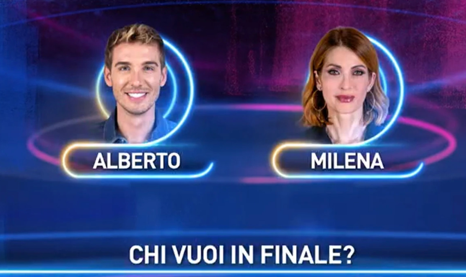 televoting poll of the gf vip for the last finalist