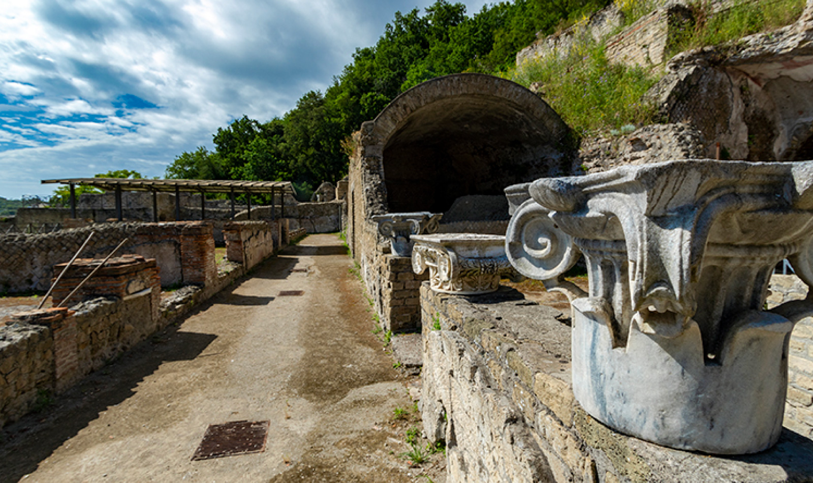 les bains de Baia