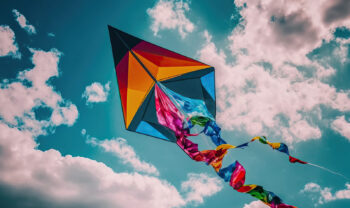 flying kite - FreePik