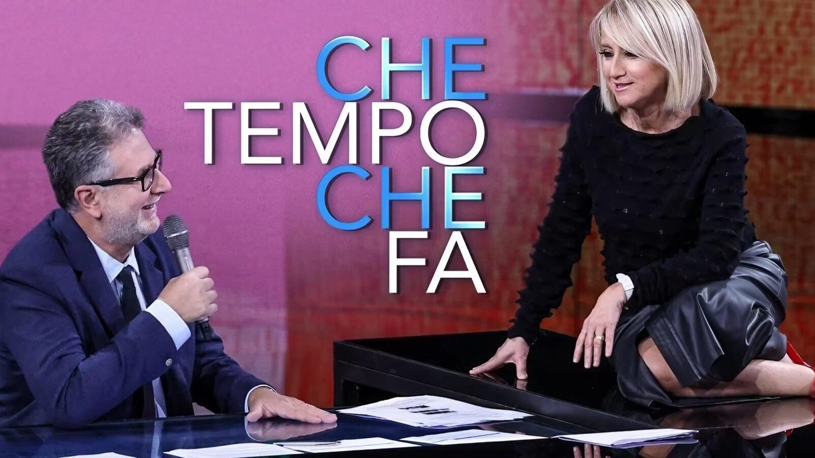 What's the weather like with Fazio and Luciana Littizzetto