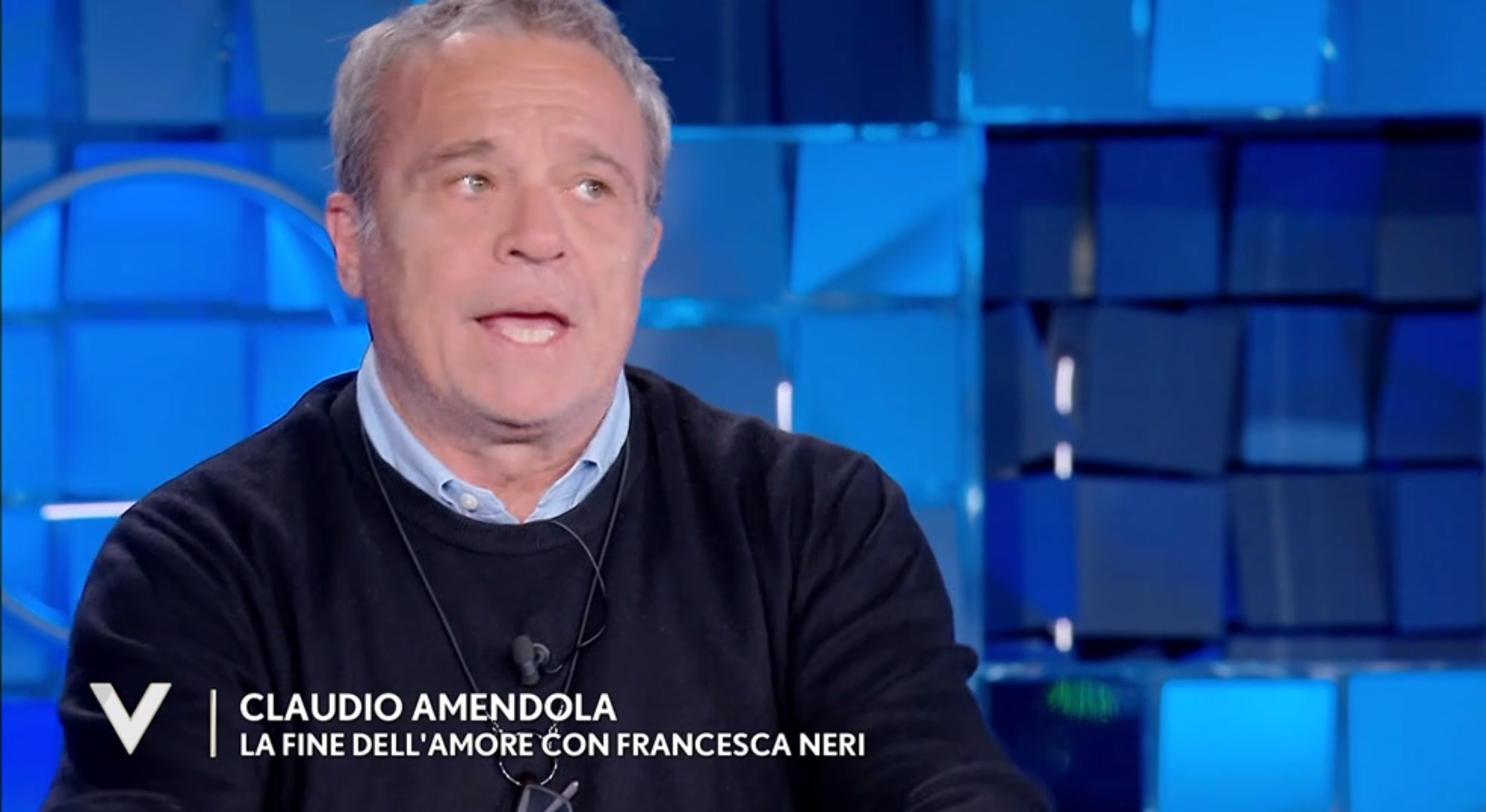 claudio amendola a Verissimo