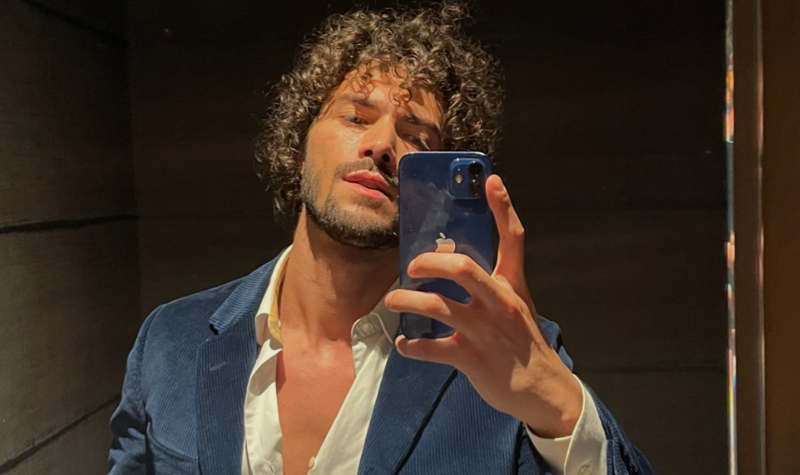 Gianmaria Sainato in un selfie