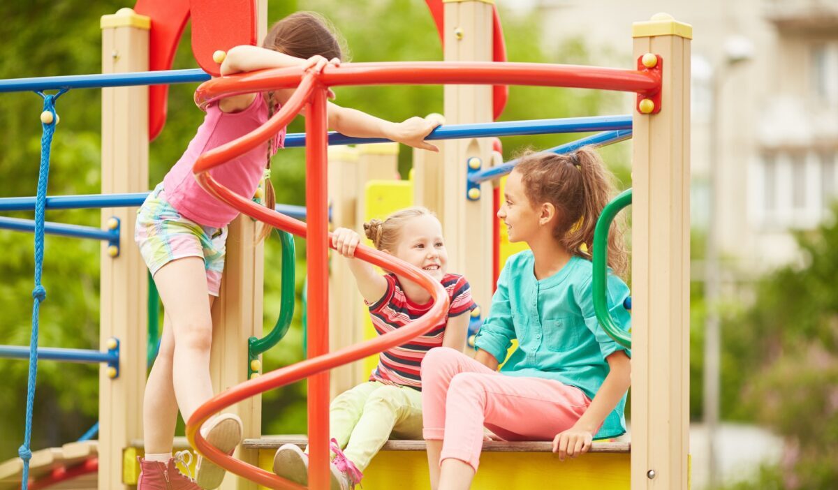 Auf dem Spielplatz