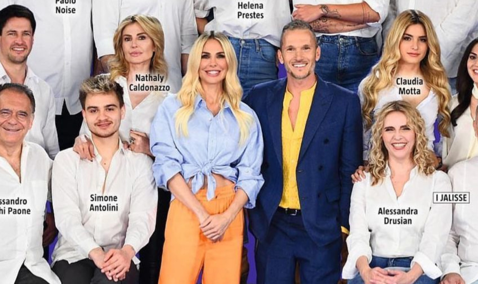 Isola dei famosi, il cast su tv sorrisi e canzoni