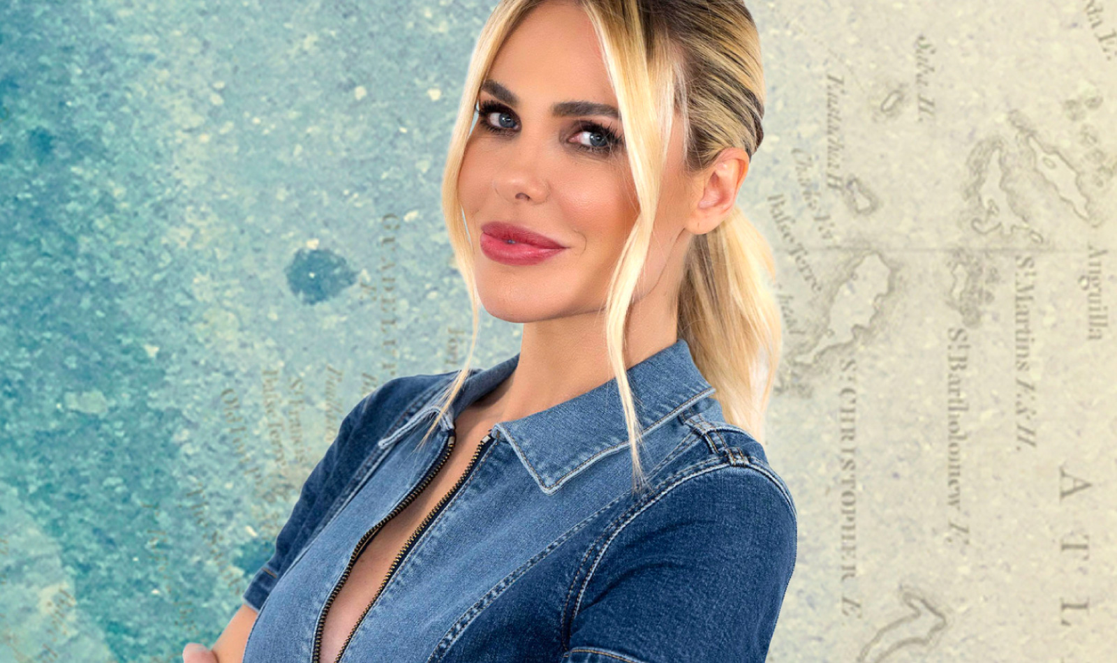 Ilary Blasi, presenter island of the famous 2023