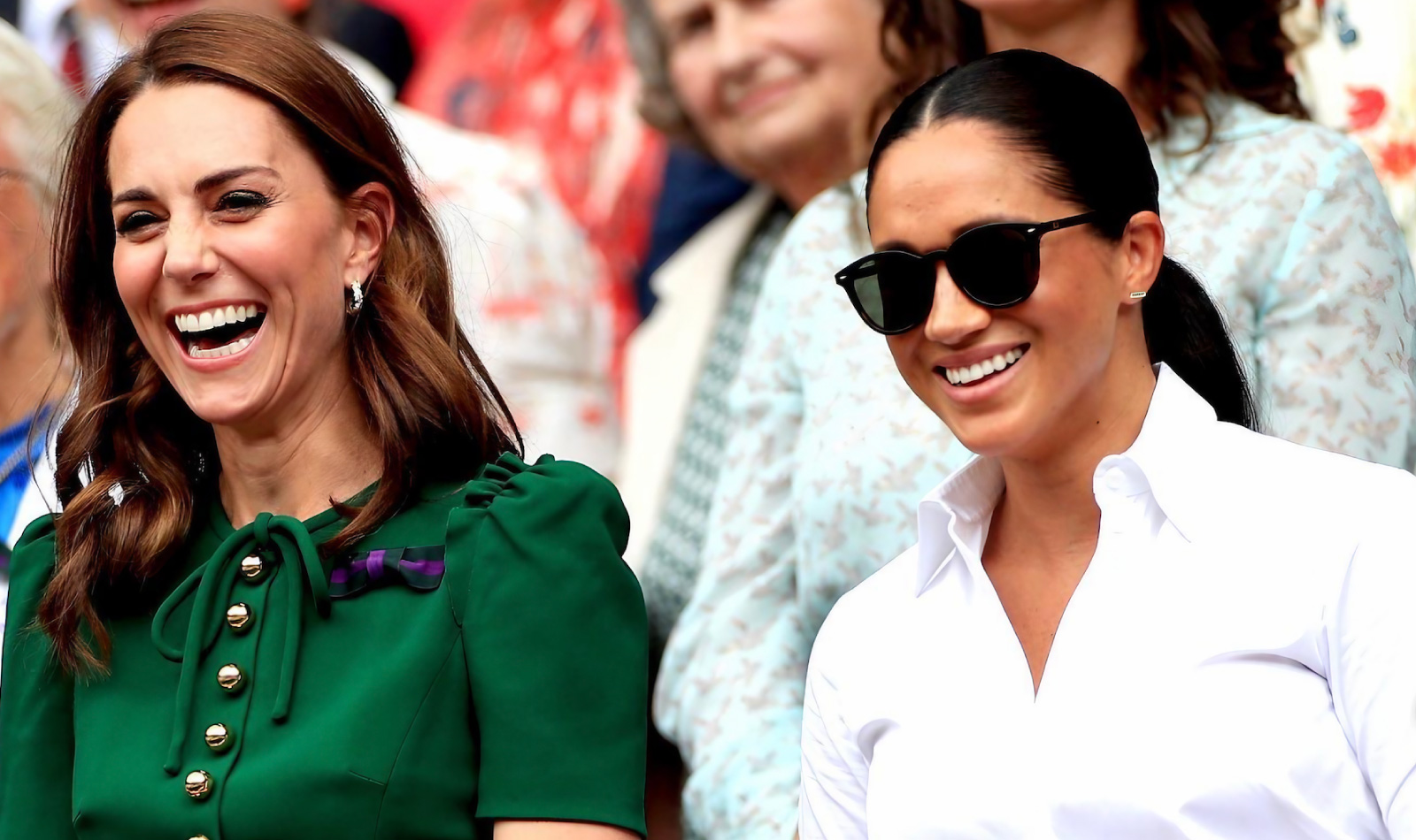 Kate and Meghan of the Royal family