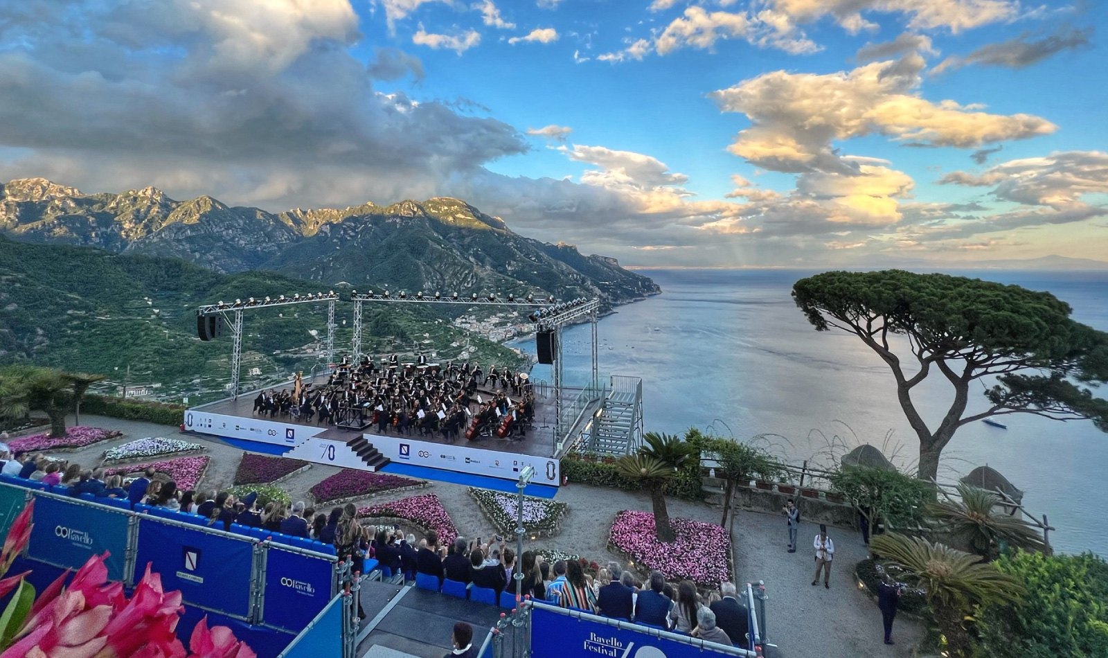 Praça da Catedral em Ravello