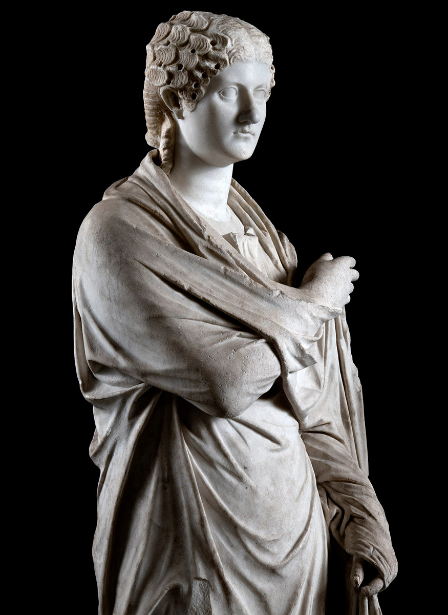 Female statue from Herculaneum