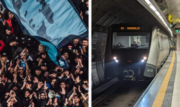 Вечеринка скудетто Неаполь, транспорт: метро без остановок на ночь