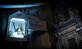 Nintendo porta Zelda a Napoli con edicole votive. Dove, foto e video