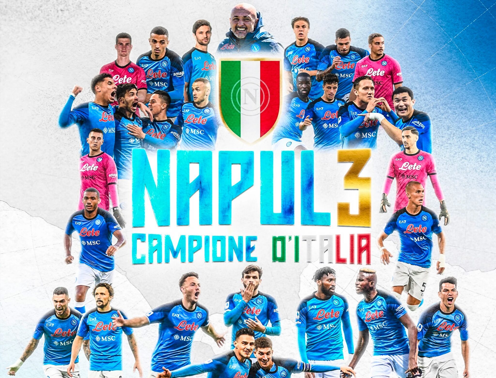 Graphiques de bouclier SSC Napoli