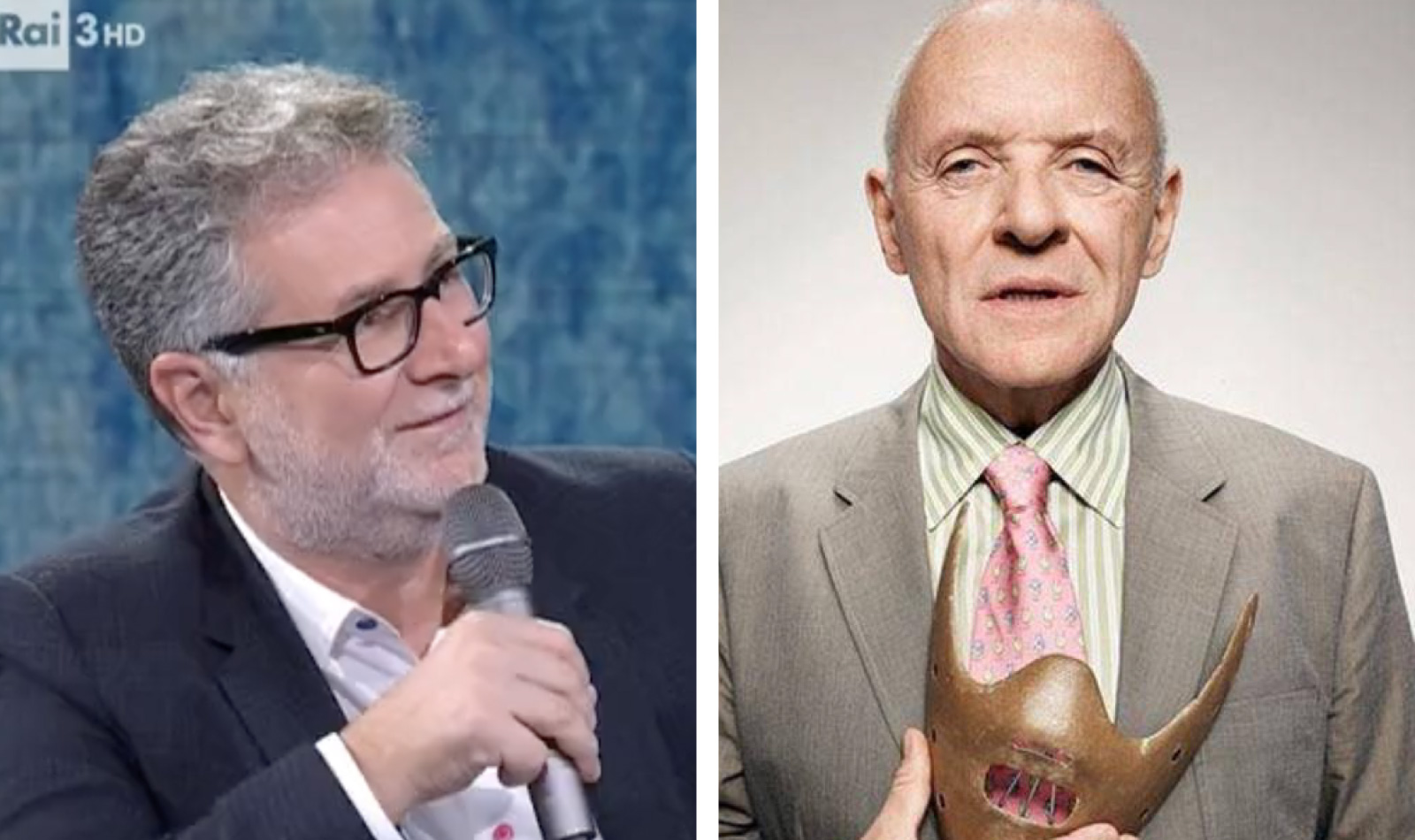 Che tempo che fa con Hopkins