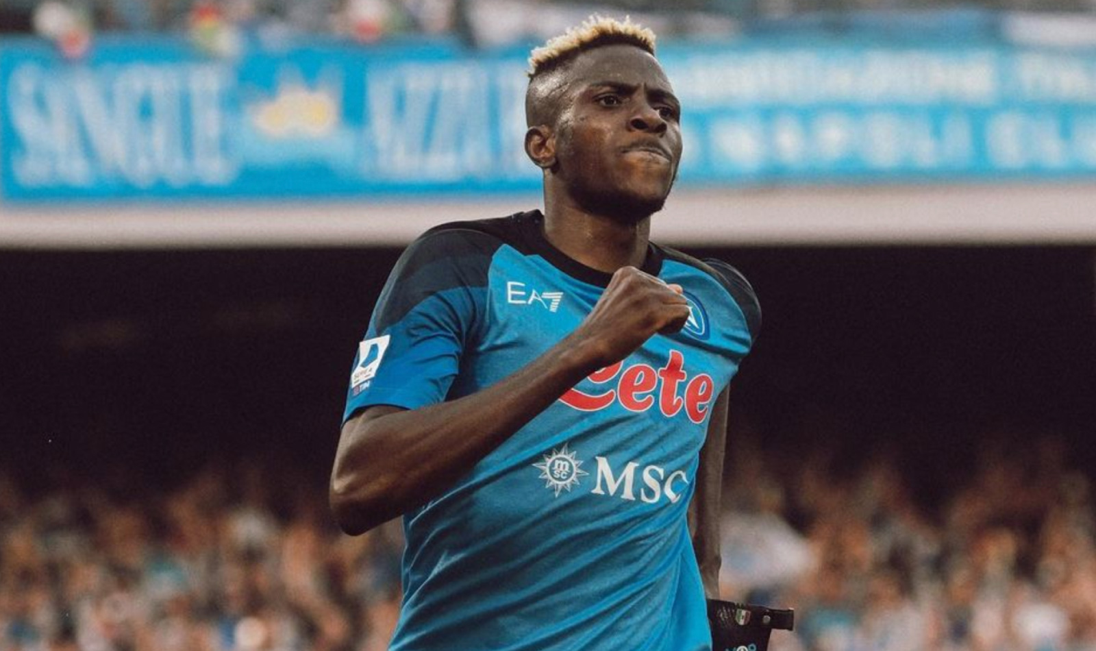 Osimhen, calciatore del Napoli