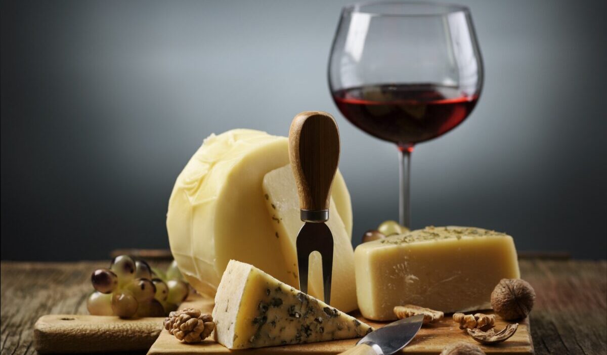 Wine and cheese