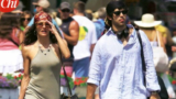 Elena D’Amario e Massimiliano Caiazzo a Capri (foto)