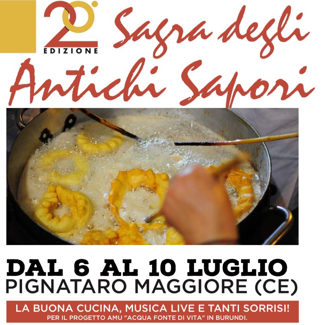 Torna la Sagra degli Antichi Sapori a Pignataro Maggiore